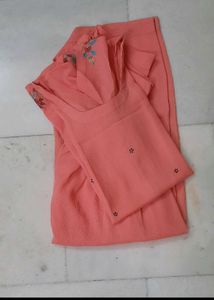 Hand embroidery salwar suit