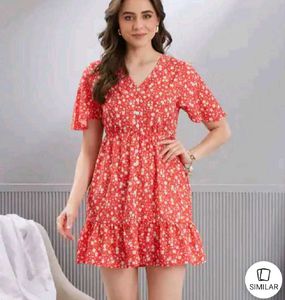 Floral Mini Dress