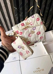 coach trio sets box packing valentine special