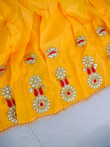 Indian Yellow and Red Dress