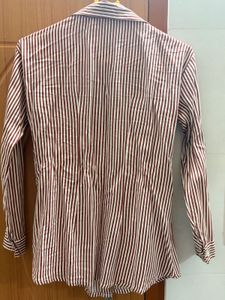 Classic Striped Button-Up Shirt