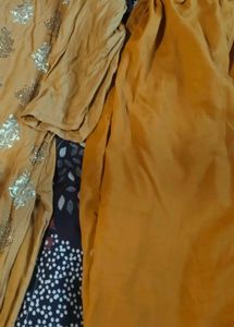 Elegant Mustard Kurta Set with Dupatta
