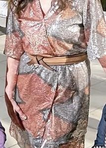 Bling Wraparound Dress.