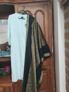 black &amp; white salwar