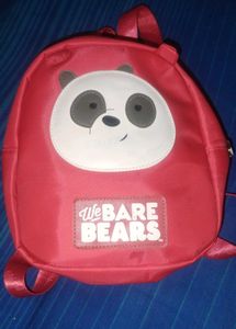 Cute We Bare Bears Panda Backpack