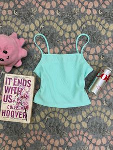 Cute Cyan Tank Top