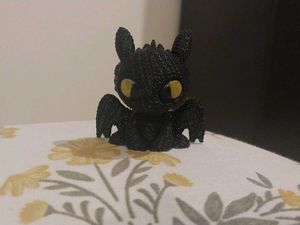 How to Train Your Dragon Toothless 3D printing