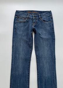 Y2K low rise straight jeans