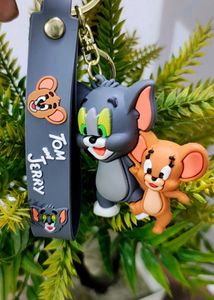 Tom and Jerry Keychain