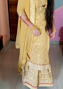 heavy sharara suit
