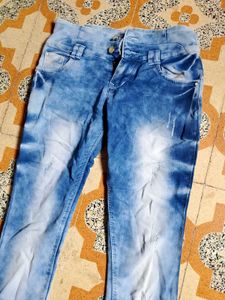Stylish Acid Wash Jeans