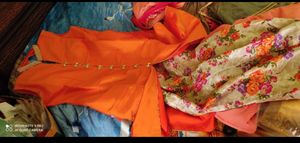 long Kurti with skirt