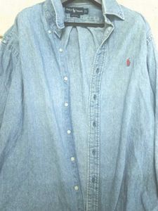 orignal denim ralph lauren shirt