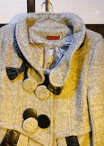 Imported Bow Trench Coat