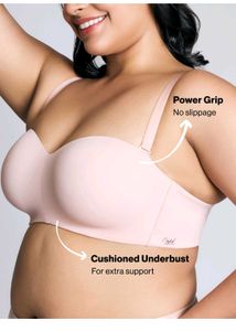 The Multiway Strapless Padded Wired Bra