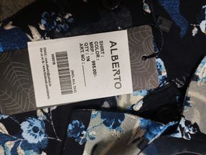 Alberto Floral Plus Size Shirt Size 4XL