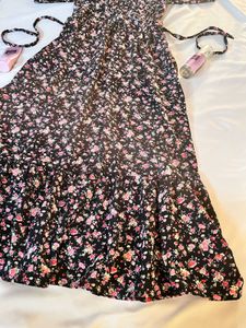 Chic Floral Print  Dress