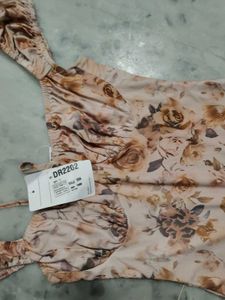 Floral Print Mini Dress