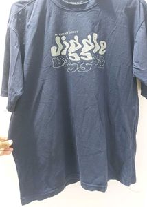 Dark Blue Graphic T-Shirt