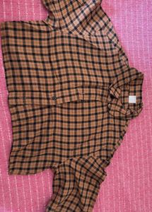 Men's Plaid Button-Up Shirt