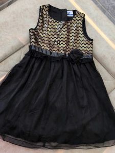 Sparkling Black Sequin Dress