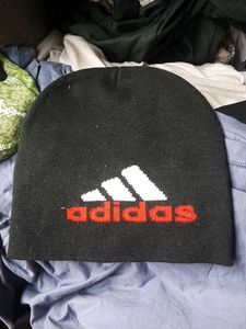 Adidas Black Beanie Hat