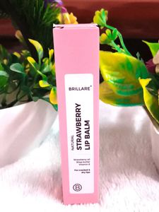 Brillare Strawberry Lip Balm is a natural, vegan l