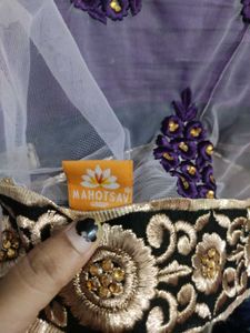 Unstitched Lahenga Materials