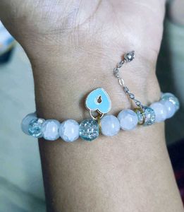 🩵 Heart of the Frozen Ocean 🌊 Bracelet