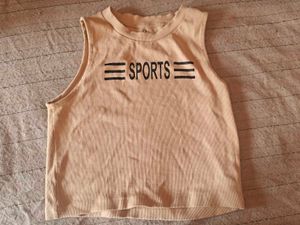 Women's Beige tank top