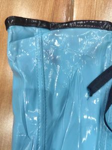 Blue Punk Corset Top