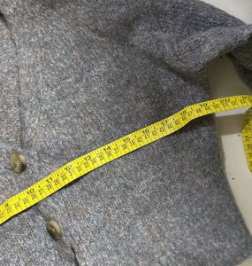 Gray Knit Cardigan