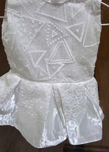 Beautiful White Party Dress