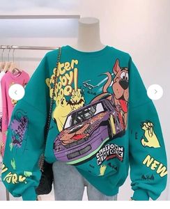 Scooby Doo Graphic Print Sweatshirt