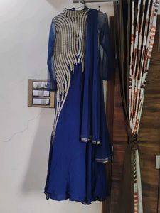 Elegant Blue  Set with Embellishments