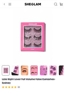 Sheglam "Late Night Lover" False Eyelashes
