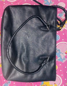 Stylish Black Tote Bag