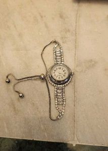 Elegant Crystal Watch