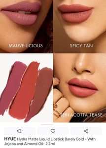 HYUE❤️Hydra Matte Liquid Lipstick Set of 3