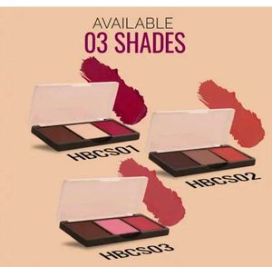 3-in-1 Contour, Highlighter &amp; Blusher Palette