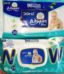 Wowper Baby Wipes - 98% Pure Water