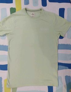 Men's Light Green Logo T-Shirt