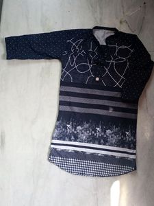 Girls Nevy Blue Top