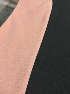 Chic Pink &amp; Black Dress