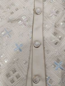 Boys Cream Indo Western Suit ( price drop )