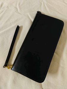 🆕 Black Patent Leather Wallet