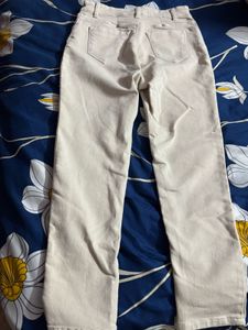 Cream Corduroy Pants