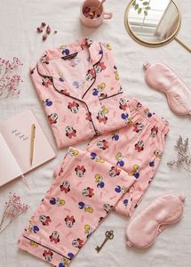 Brand New Pink Disney Character Pajama Set