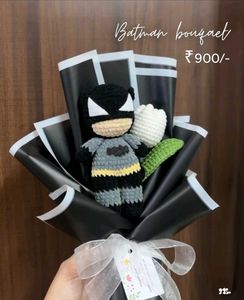 Handmade Crocheted Flower Bouquet
