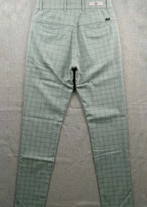 Men's Checked Casual Pants